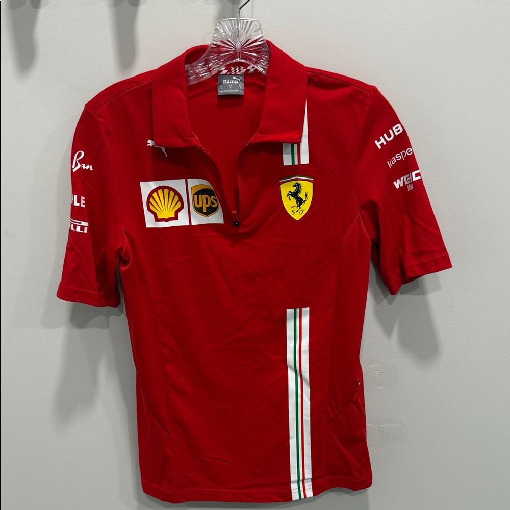 Puma Women's Polo in Vibrant Red